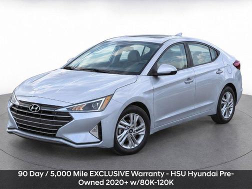 Stellar Silver 2020 Hyundai ELANTRA Value Edition