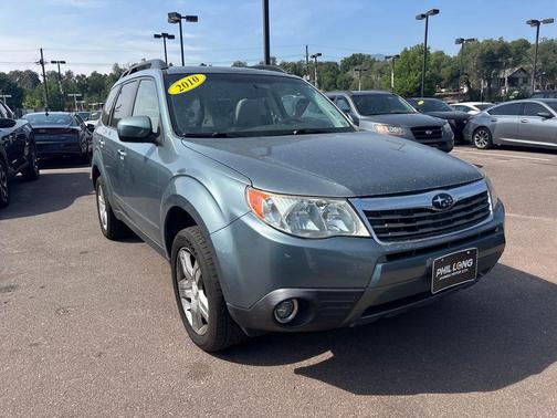 Sage Green Metallic 2010 Subaru Forester 2.5X Limited