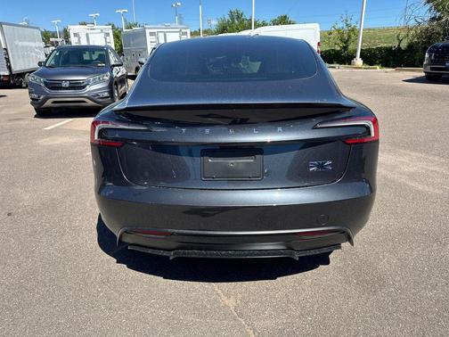 Gray 2025 Tesla Model 3 Long Range