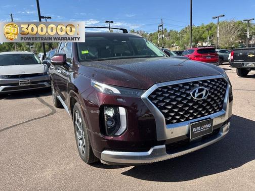 Burgundy 2021 Hyundai PALISADE Calligraphy