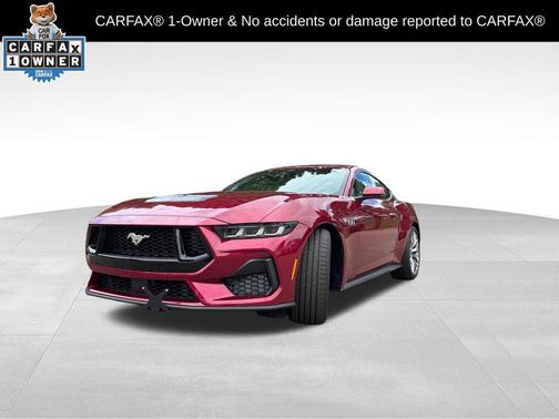 Magenta 2025 Ford Mustang GT Premium