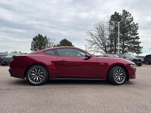 Magenta 2025 Ford Mustang GT Premium