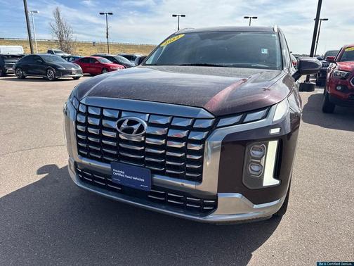Burgundy 2024 Hyundai PALISADE Calligraphy