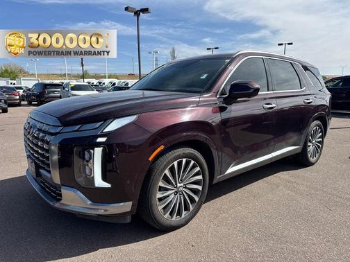 Burgundy 2024 Hyundai PALISADE Calligraphy