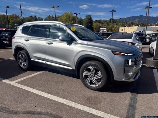 Shimmering Silver Pearl 2023 Hyundai SANTA FE SEL