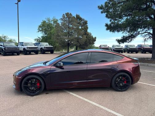 Red Multi 2022 Tesla Model 3 Performance