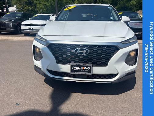 Quartz White 2019 Hyundai SANTA FE 2.4 SEL