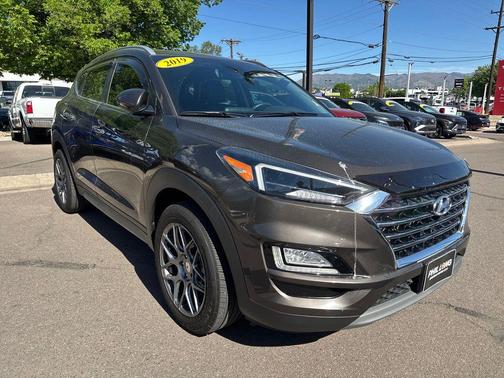 Sage Brown 2019 Hyundai TUCSON Limited