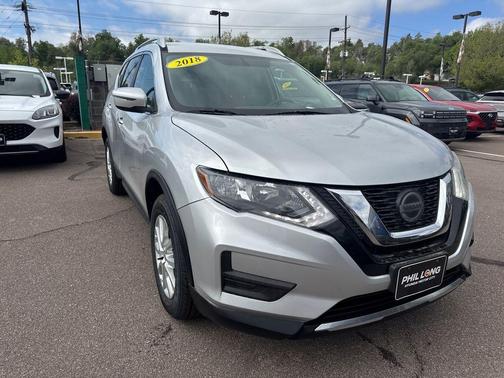 Brilliant Silver 2018 Nissan Rogue SV