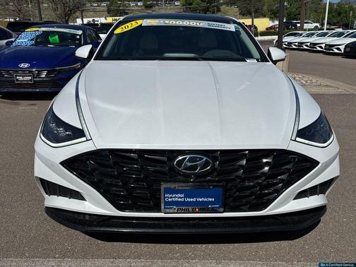 White 2023 Hyundai SONATA Limited