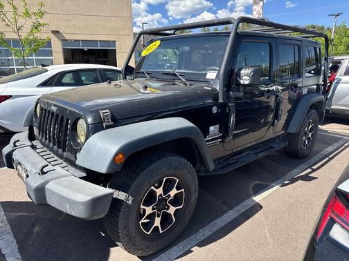 Black Clearcoat 2015 Jeep Wrangler Unlimited Sport