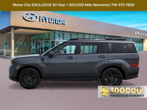 Gray 2026 Hyundai SANTA FE HEV Calligraphy