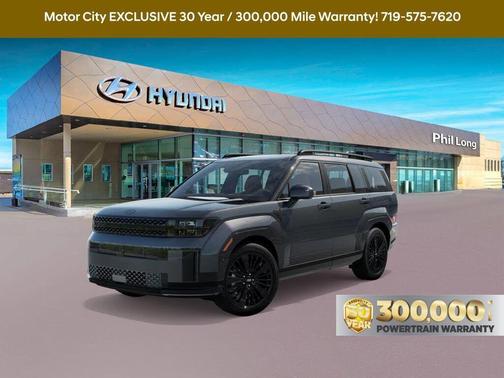 Gray 2026 Hyundai SANTA FE HEV Calligraphy