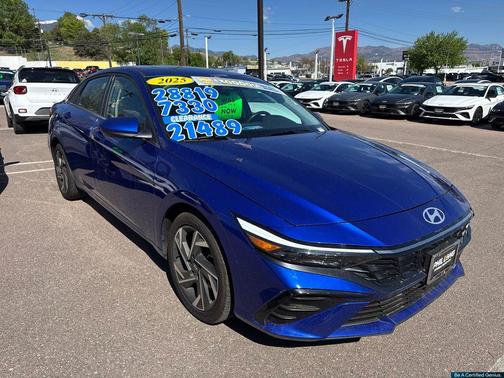 Intense Blue 2025 Hyundai ELANTRA SEL Convenience