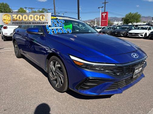 Intense Blue 2025 Hyundai ELANTRA SEL Convenience