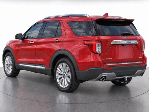 Red Metallic 2020 Ford Explorer Limited
