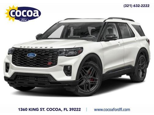 Rapid Red Metallic Tinted Clearcoat 2026 Ford Explorer ST