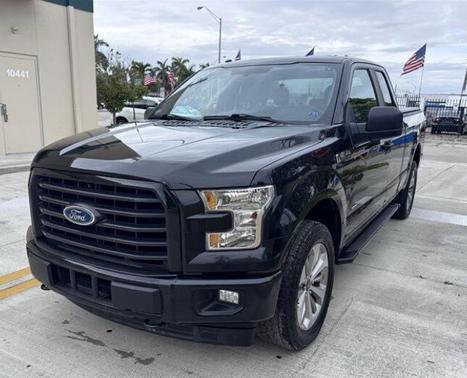 Shadow Black 2017 Ford F-150 Lariat