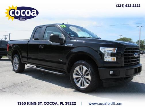 Shadow Black 2017 Ford F-150 XL