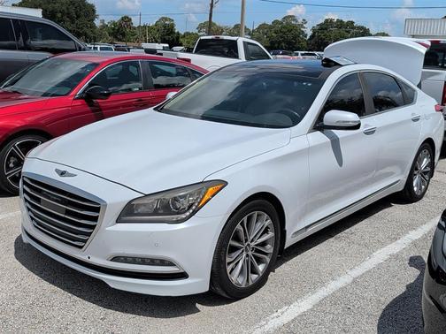 Casablanca White 2017 Genesis G80 3.8