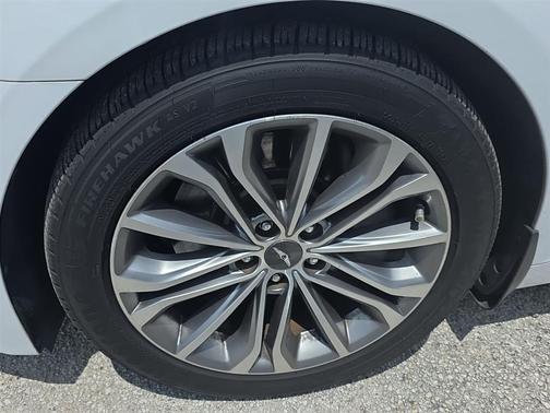 Casablanca White 2017 Genesis G80 3.8