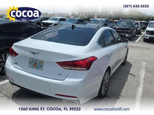 Casablanca White 2017 Genesis G80 3.8