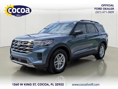 Vapor Blue Metallic 2027 Ford Explorer Active