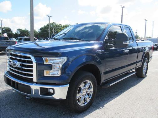 Blue Jeans Metallic 2015 Ford F-150 XLT