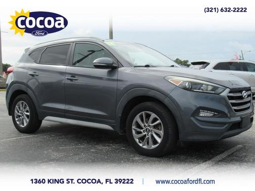Coliseum Gray 2018 Hyundai TUCSON SEL Plus
