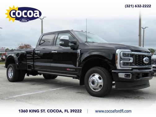 Agate Black Metallic 2026 Ford F-350 Platinum Truck
