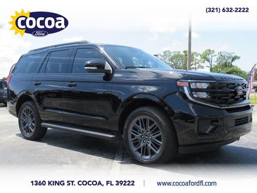 Agate Black Metallic 2026 Ford Expedition Platinum SUV
