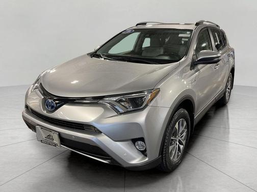 Silver Sky Metallic 2017 Toyota RAV4 Hybrid XLE