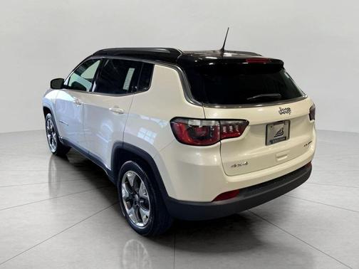 Pearl White Tri-Coat 2019 Jeep Compass Limited