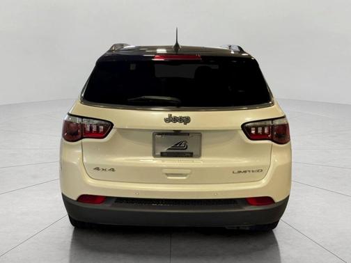 Pearl White Tri-Coat 2019 Jeep Compass Limited