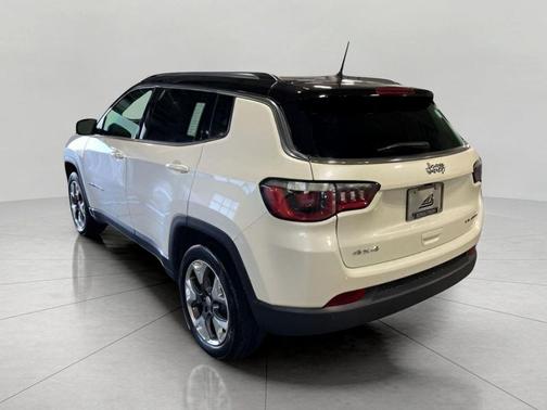 Pearl White Tri-Coat 2019 Jeep Compass Limited