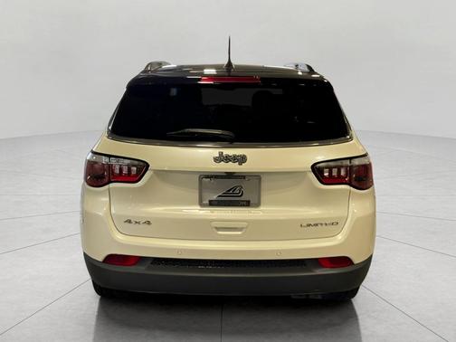 Pearl White Tri-Coat 2019 Jeep Compass Limited