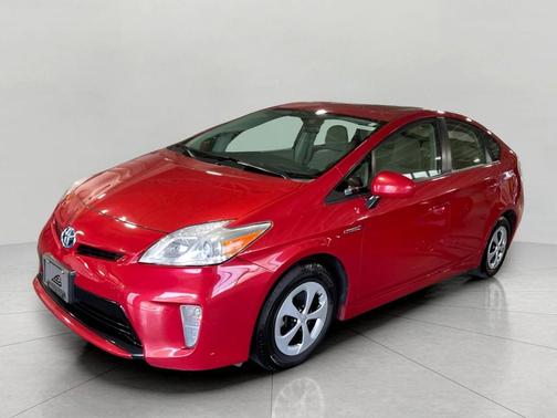 Barcelona Red Metallic 2013 Toyota Prius Three