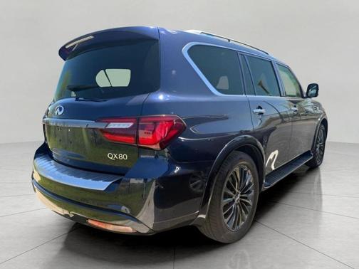 Hermosa Blue 2021 INFINITI QX80 PREMIUM SELECT AWD