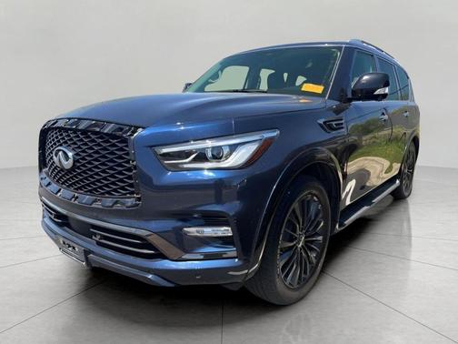 Hermosa Blue 2021 INFINITI QX80 PREMIUM SELECT AWD