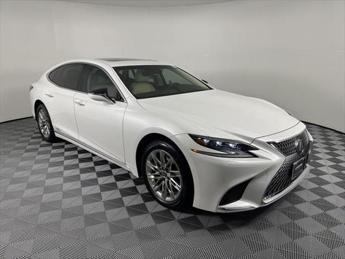 Eminent White Pearl 2019 Lexus LS 500h Base