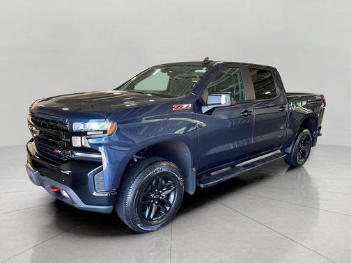 Northsky Blue Metallic 2021 Chevrolet Silverado 1500 LT Trail Boss