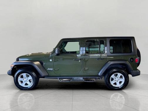 Sarge Green Clearcoat 2020 Jeep Wrangler Unlimited Sport
