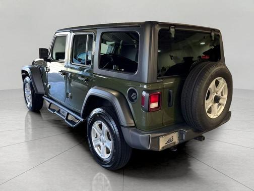 Sarge Green Clearcoat 2020 Jeep Wrangler Unlimited Sport