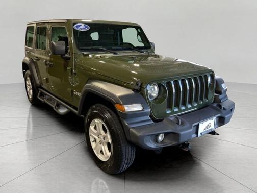 Sarge Green Clearcoat 2020 Jeep Wrangler Unlimited Sport