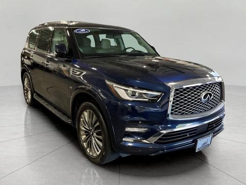 Hermosa Blue 2019 INFINITI QX80 Luxe