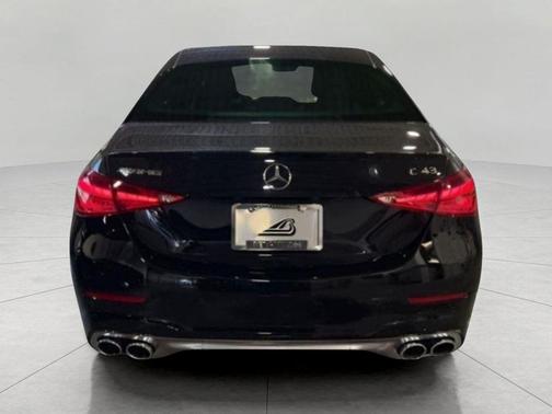 Black 2025 Mercedes-Benz AMG C 43 4MATIC