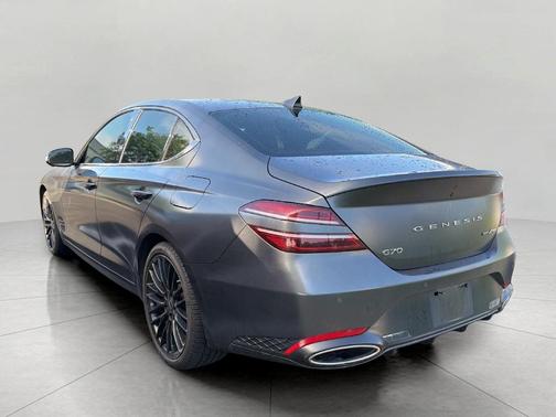 Melbourne Gray 2022 Genesis G70 3.3T AWD Launch Edition