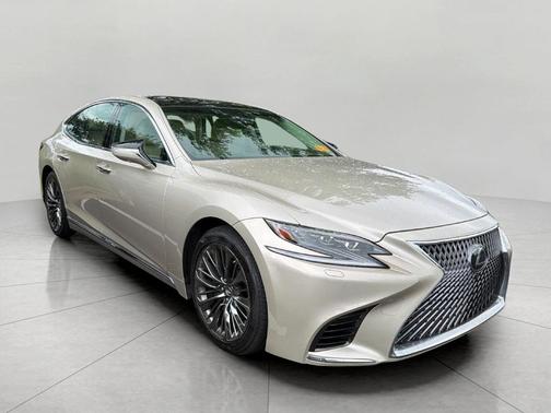 SATIN CASHMERE METALLIC 2019 Lexus LS 500 F Sport