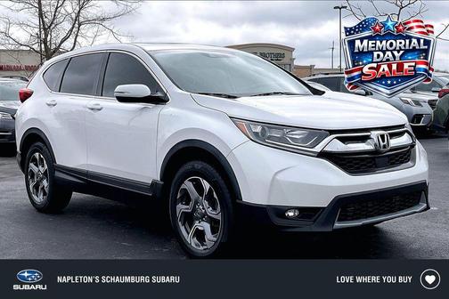 Platinum White Pearl 2019 Honda CR-V EX-L