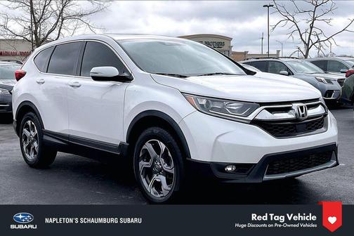 Platinum White Pearl 2019 Honda CR-V EX-L